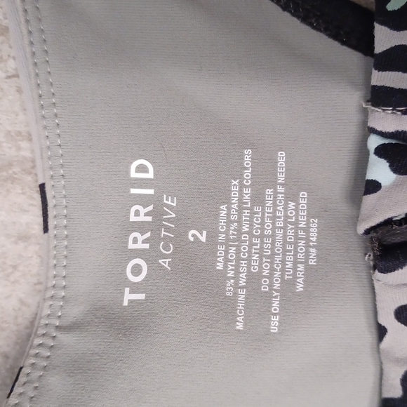 Torrid Front Zip Sports Bra - Picture 2 of 5